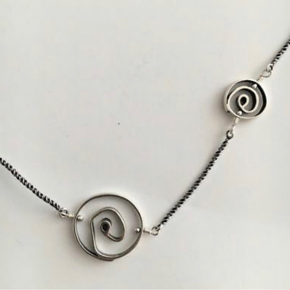Vintage Silpada Sterling Silver Swirl Pendant - Picture 3 of 7